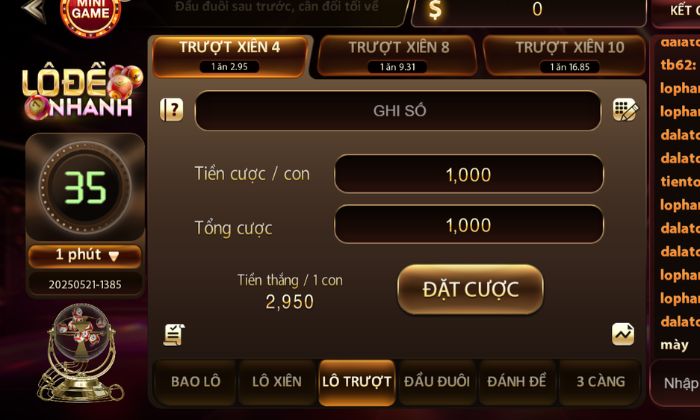 Chơi lô đề online Zowin