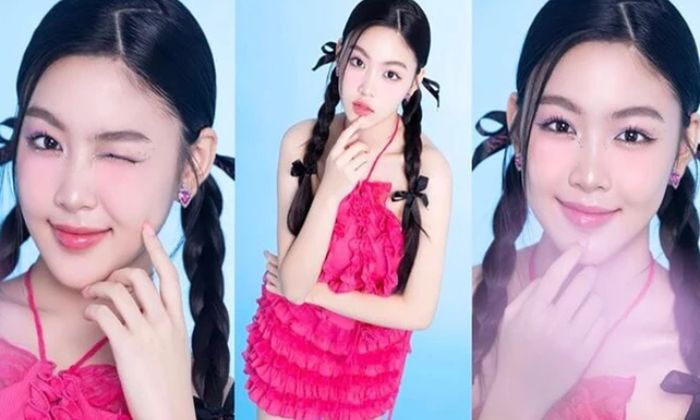 Cô nàng sở hữu khuôn mặt sexy cùng body gợi cảm